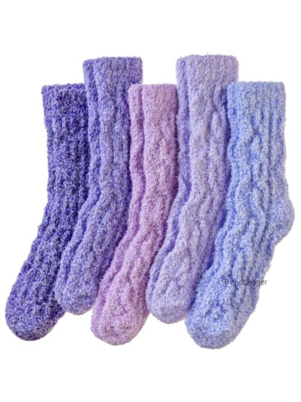 Fuzzy Slipper Socks Plush Coral Fleece Thermal Cozy Winter Warm Comfy